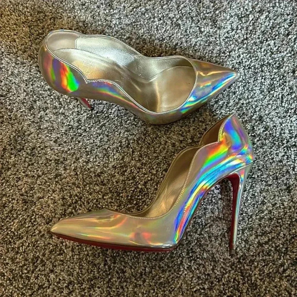 Christian Louboutin Hot Chick Iridescent - Picture 1 of 6